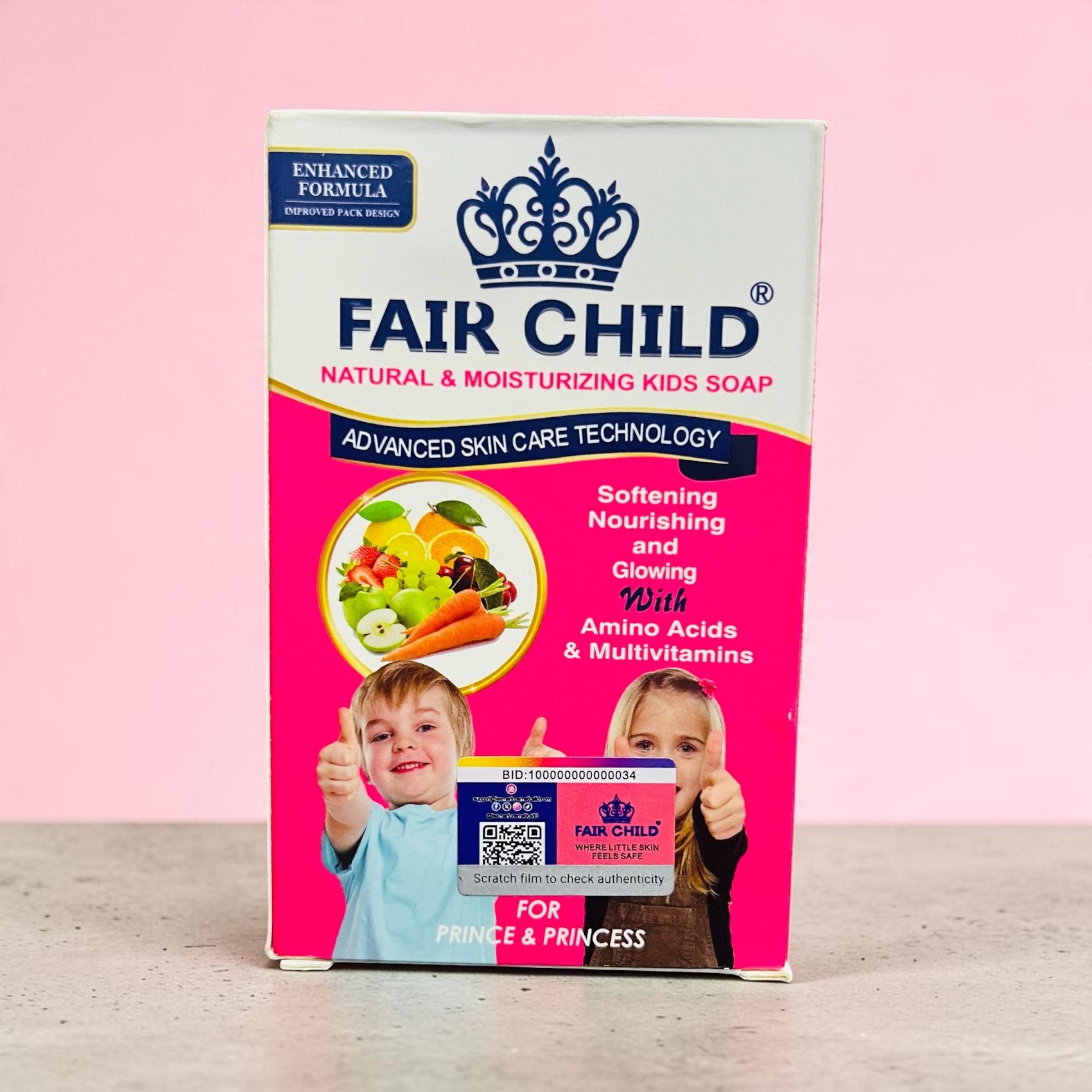 FAIR CHILD AMINO ACID &AMP; MULTIVITAMIN SOAP 125G